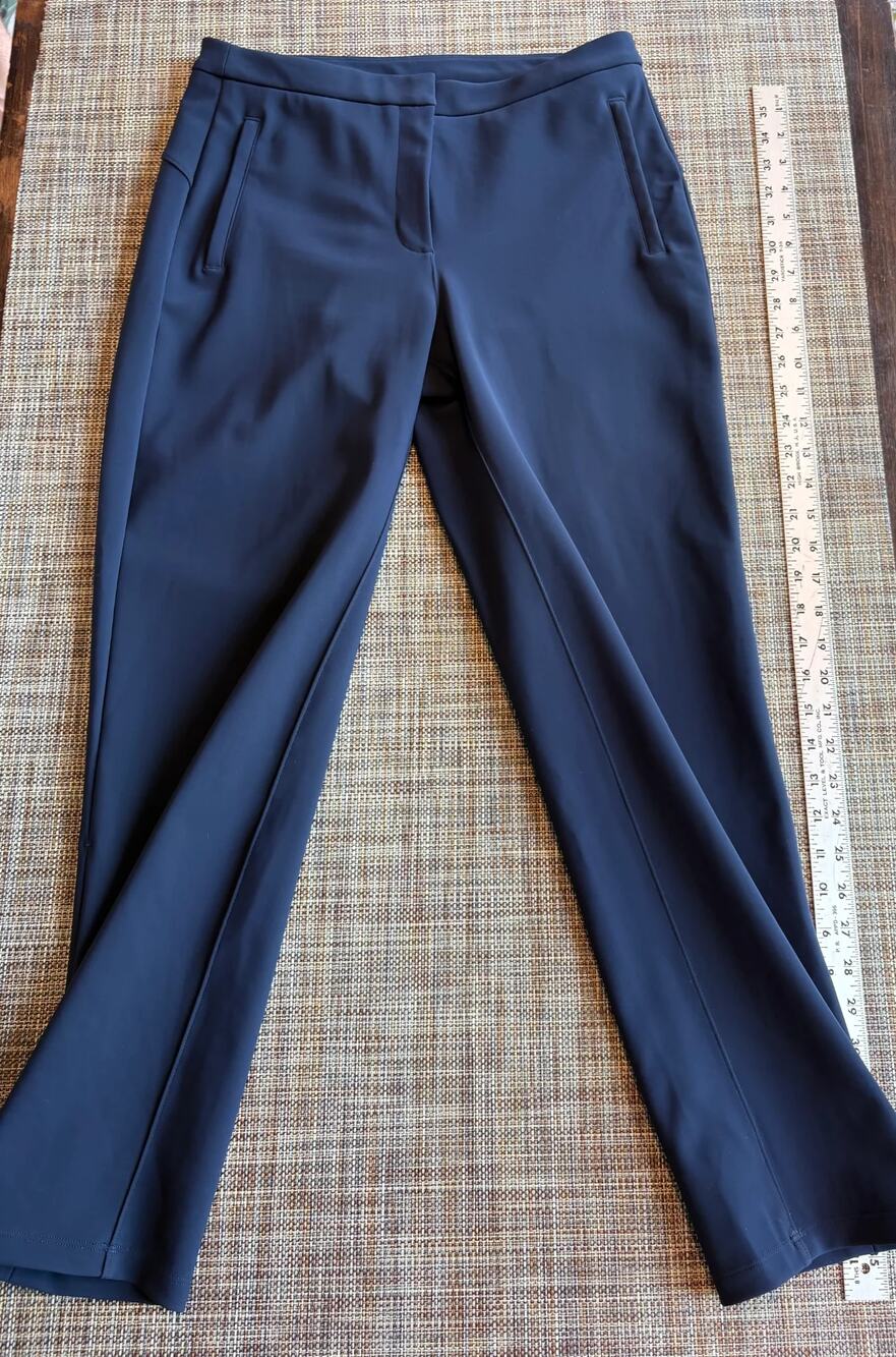 Lululemon Navy Dress Pants with Side Zip Pockets